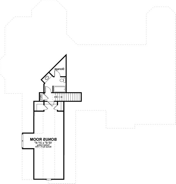 Bonus Room image of The Randolph House Plan